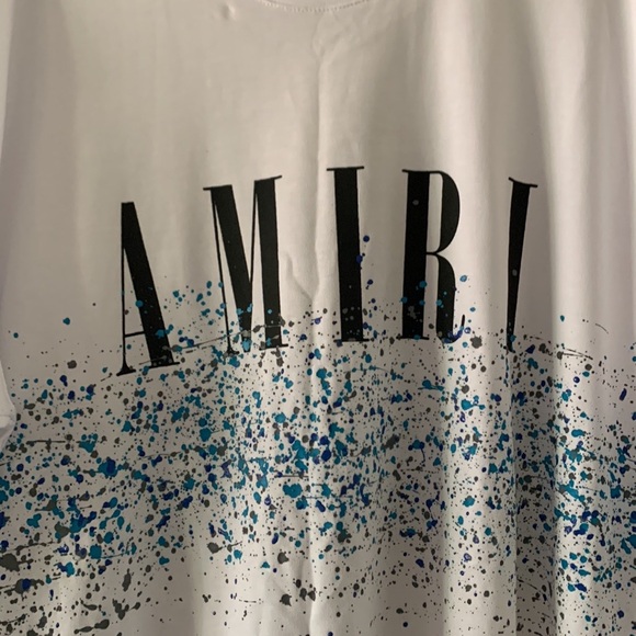 🆕 Amiri Crystal Core Logo Painter T-Shirt🔥 - Picture 8 of 11